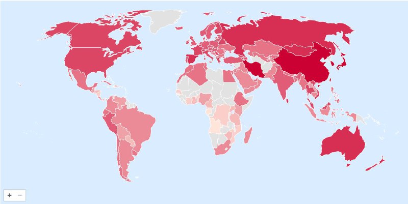 国际智商登记处（International IQ Registry）公布的最新全球智商排名，中国位列第一