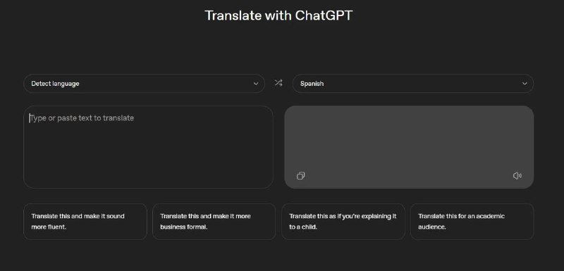 OpenAI 低调上线 ChatGPT Translate 网页版工具，支持多模态交互与语气调整