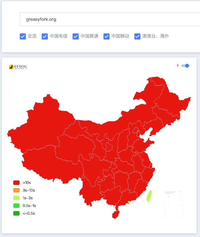 著名油猴脚本网站 greasyfork.org 目前已被GFW屏蔽，中国大陆无法访问via 荷包蛋 标签: #greasyfork #油猴脚本 频道: @GodlyNews1 投稿: @GodlyNewsBot